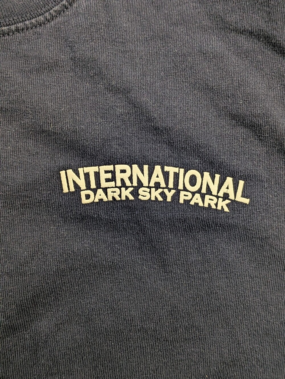 Vintage 90s Star Gazer Grand Canyon National Park Dark Sky Navy Long Sleeve T, M - Picture 7 of 12